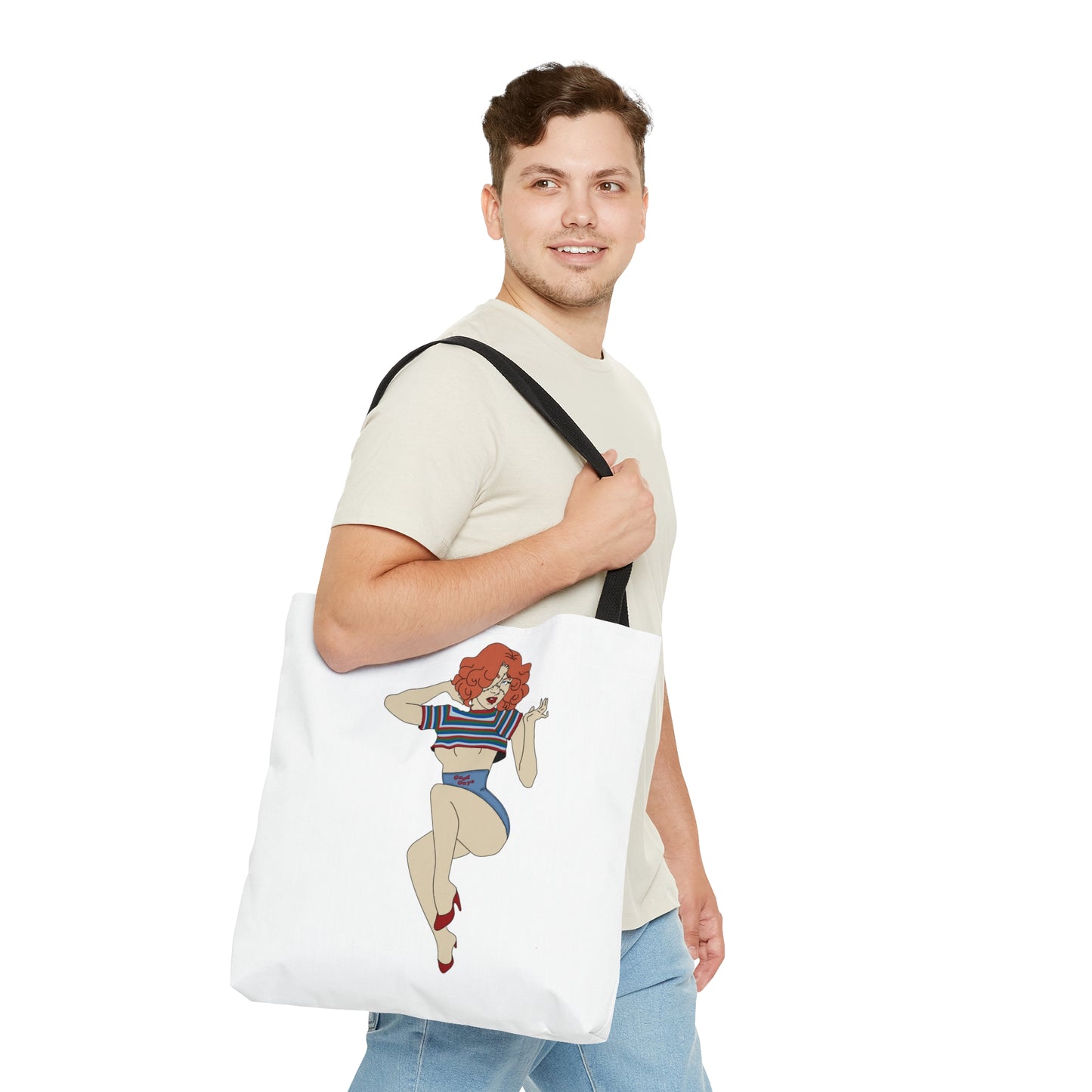 Pinup Chucky Tote Bag