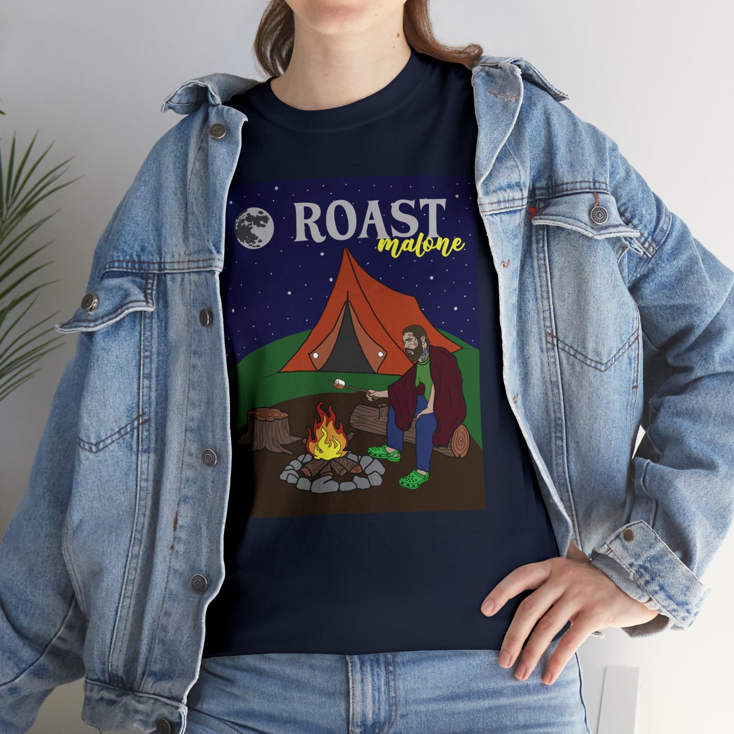 Roast Malone Unisex Heavy Cotton Tee