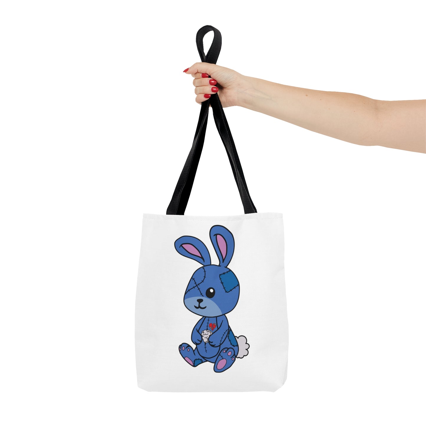 Stitched Bunny Tote Bag