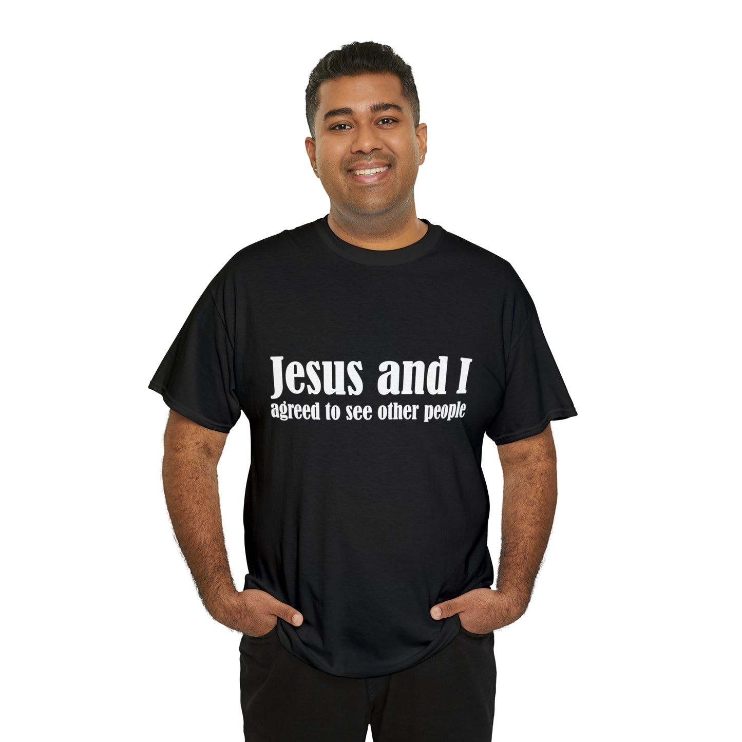 Jesus and I Unisex Heavy Cotton Tee