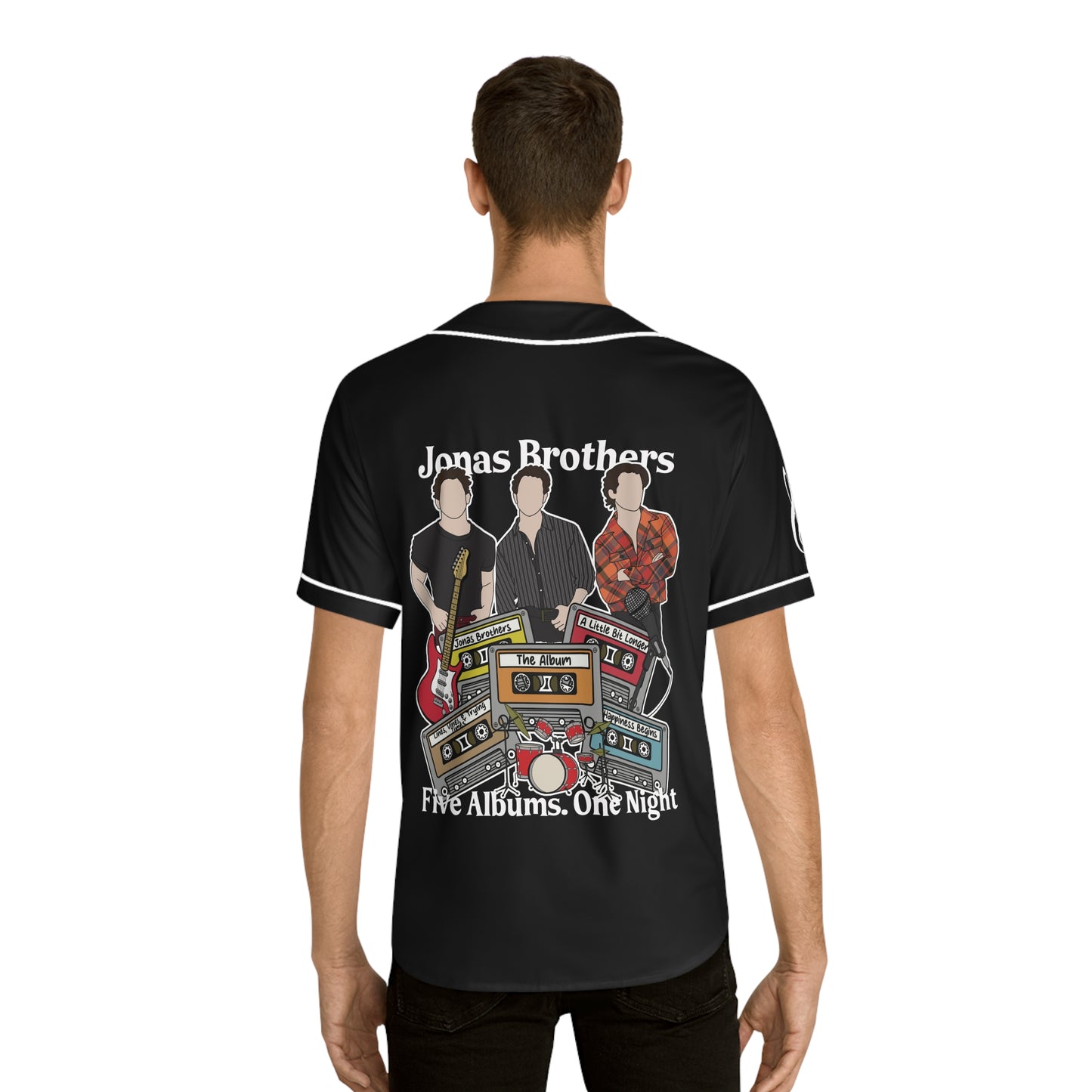 Jonas Brothers Baseball Jersey (Black)