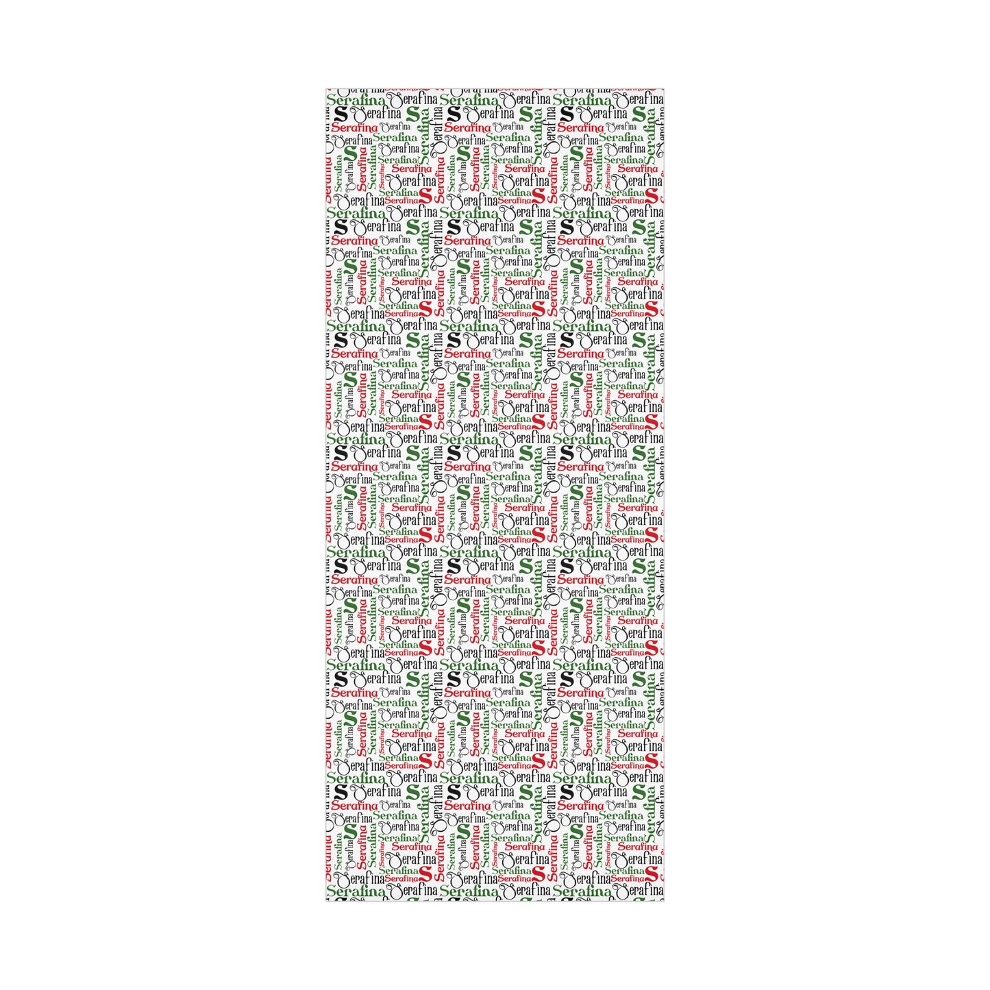 Name Gift Wrap Papers