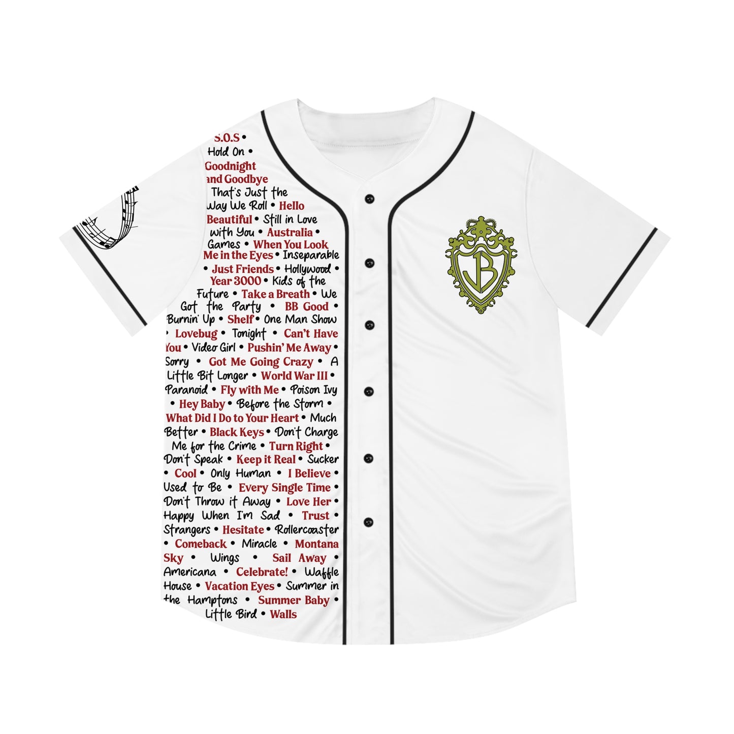 JoBros Baseball Jersey