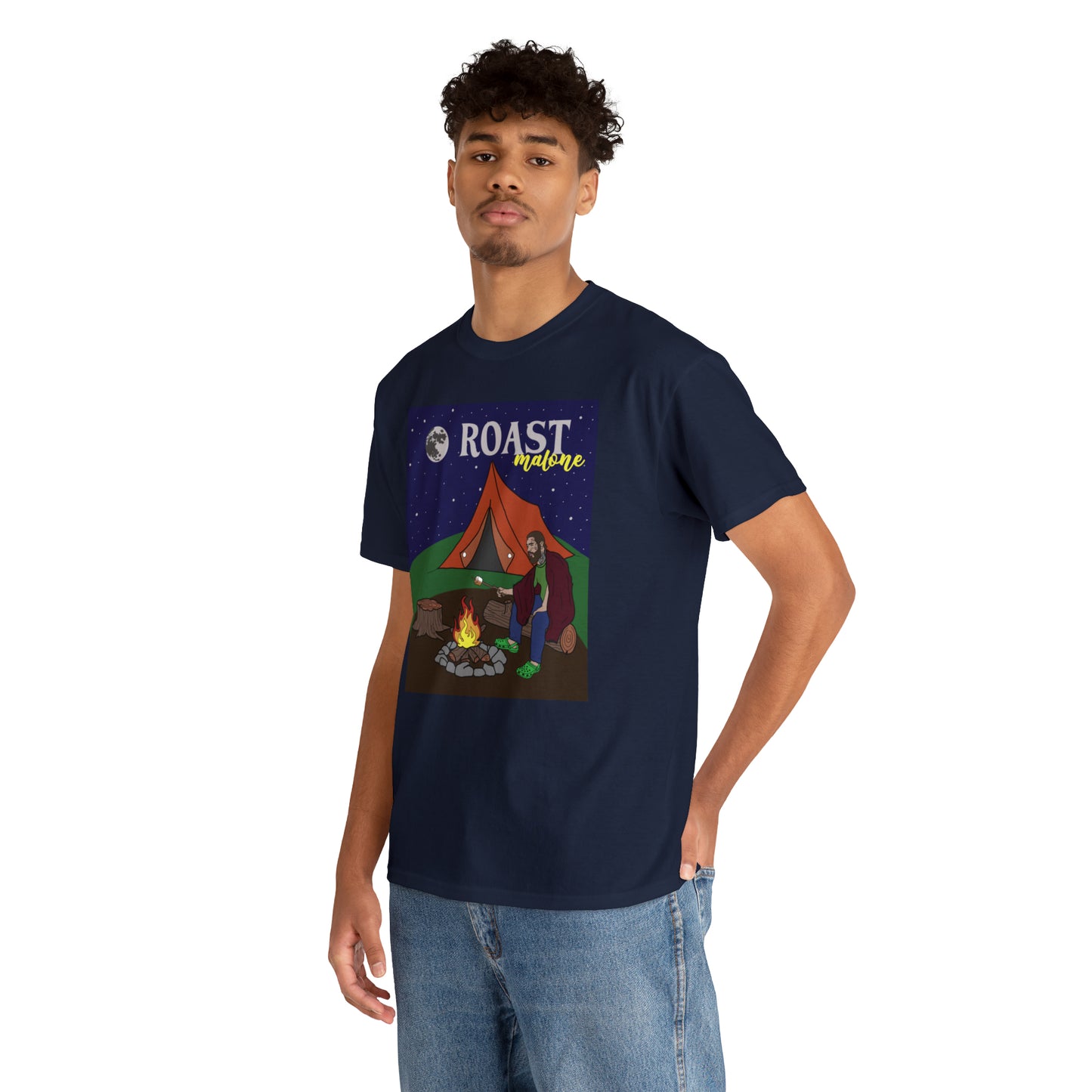 Roast Malone Unisex Heavy Cotton Tee