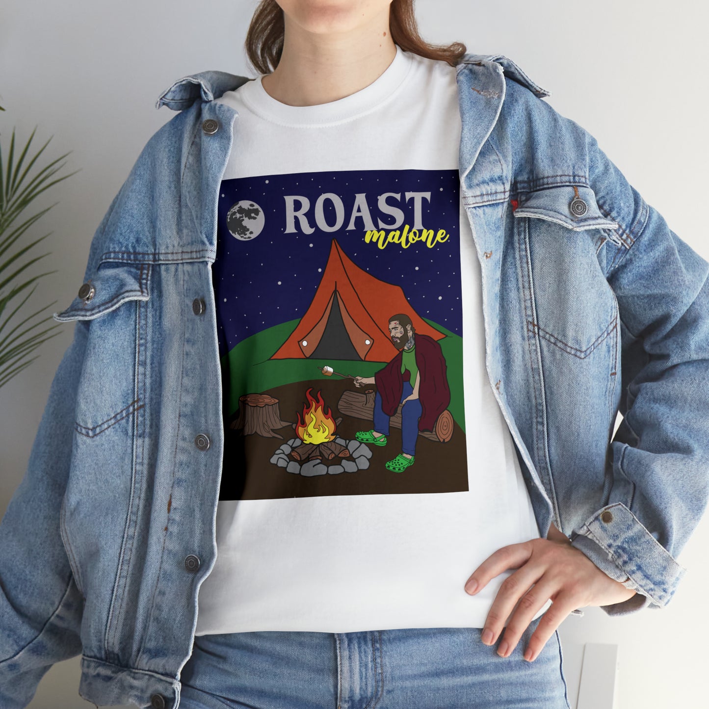 Roast Malone Unisex Heavy Cotton Tee