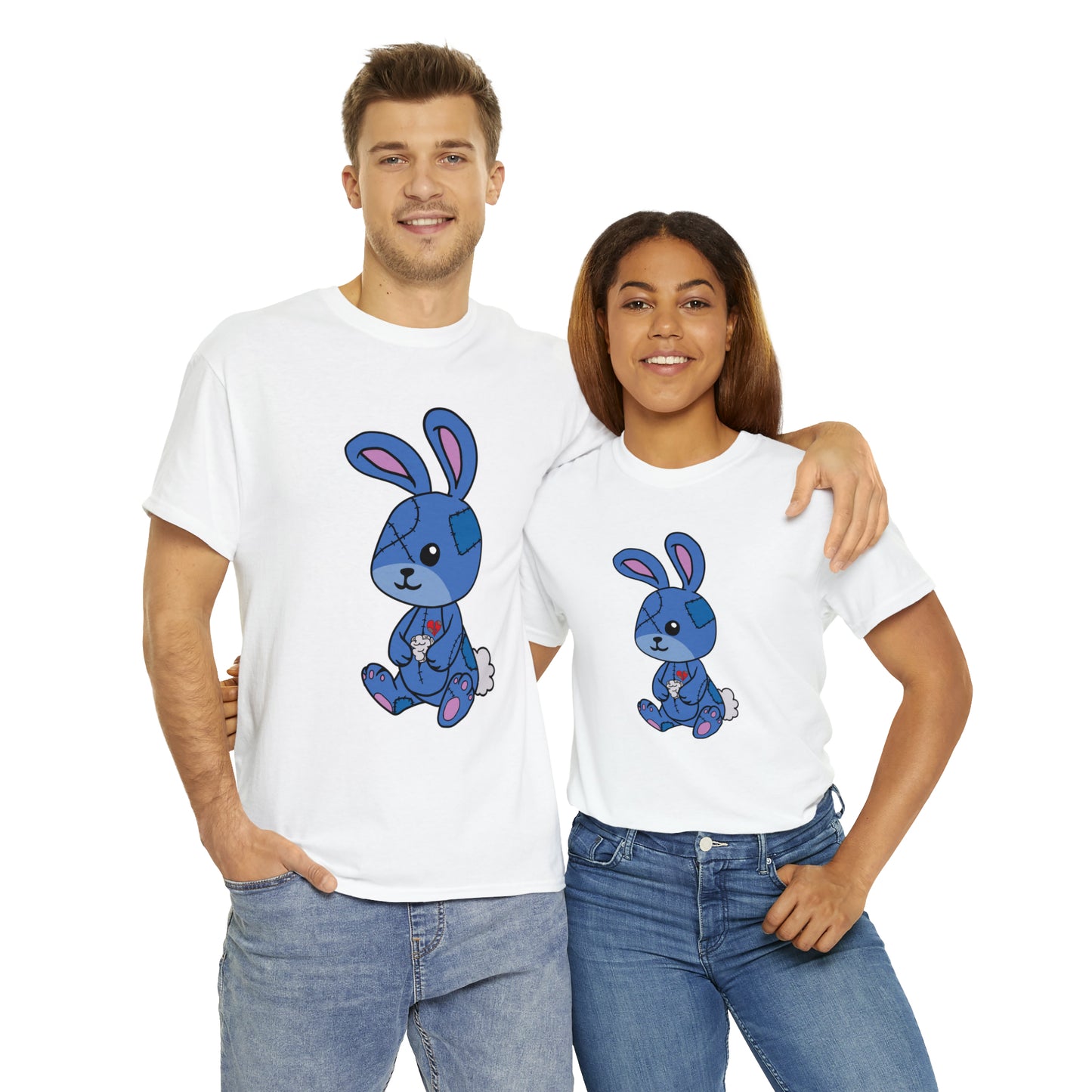 Stitched Up Bunny Unisex Heavy Cotton Tee