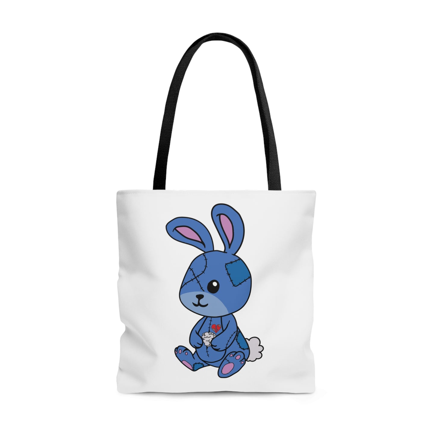 Stitched Bunny Tote Bag