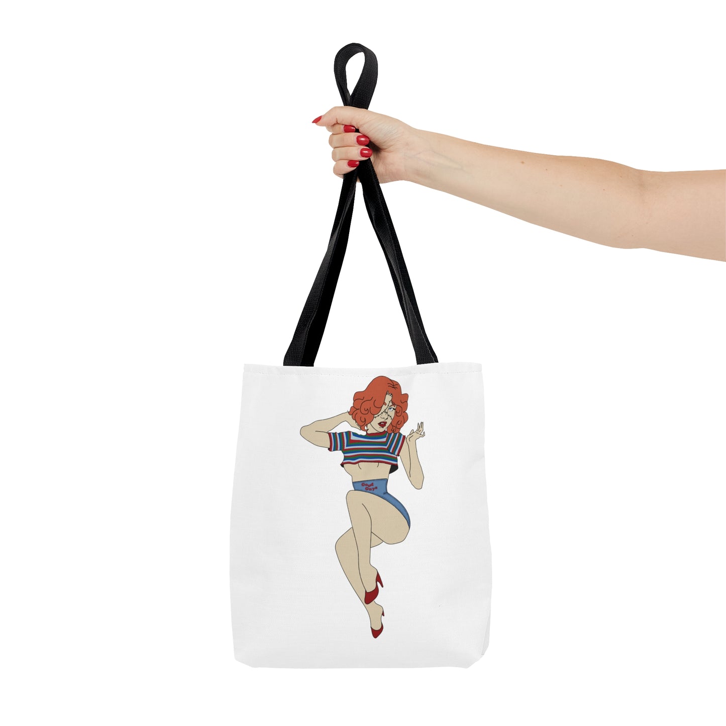 Pinup Chucky Tote Bag