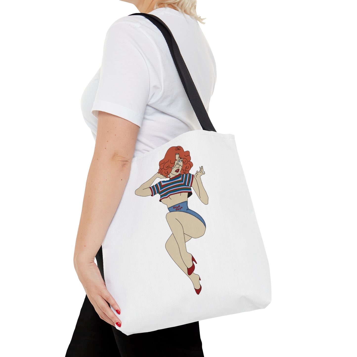 Pinup Chucky Tote Bag