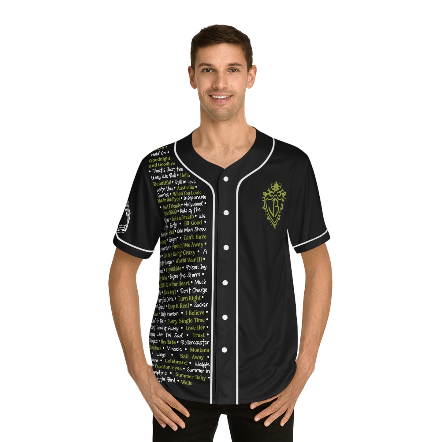 Jonas Brothers Baseball Jersey (Black)