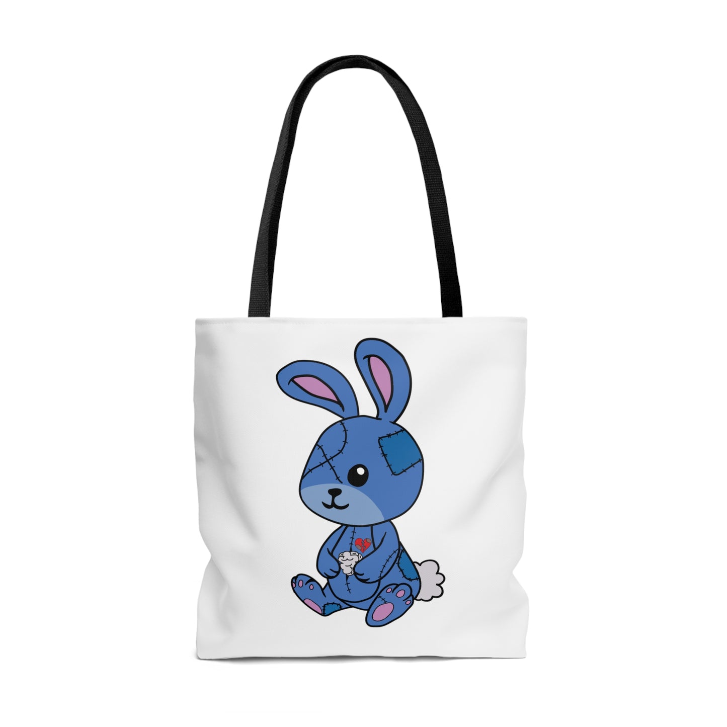 Stitched Bunny Tote Bag