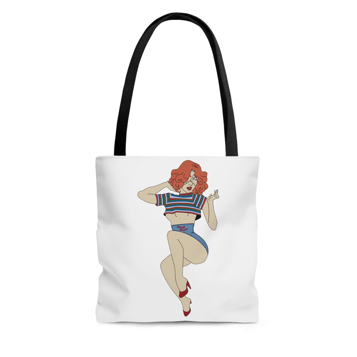 Pinup Chucky Tote Bag