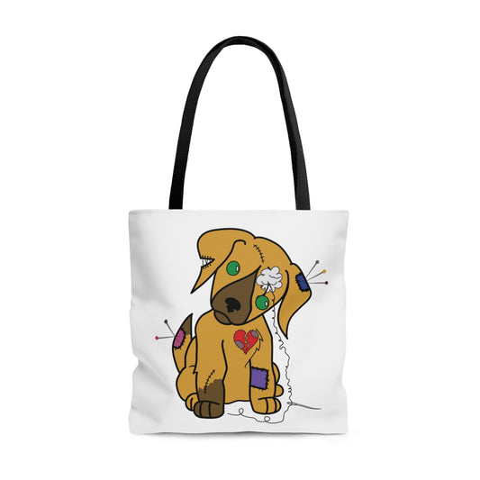 Stitched Pup Tote Bag