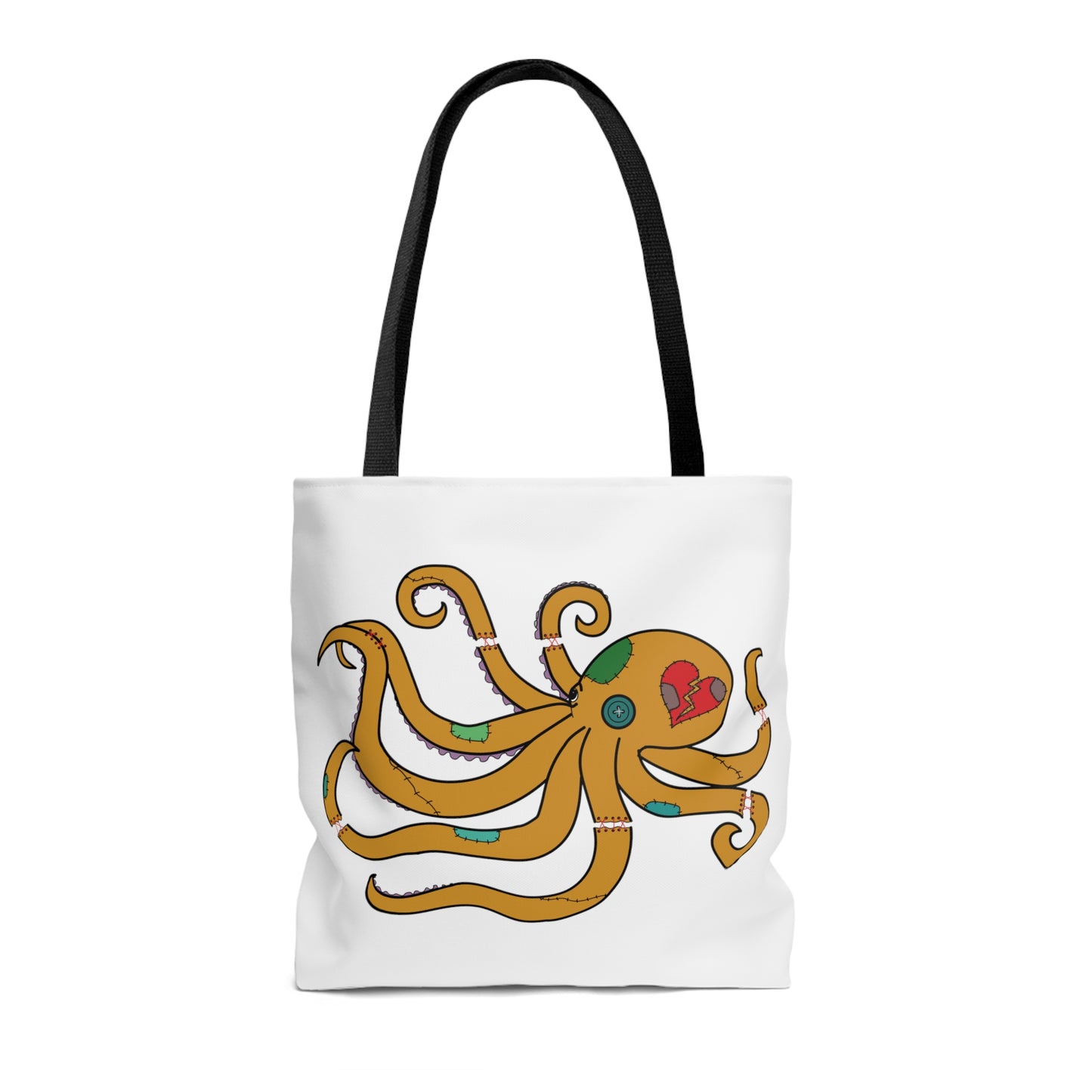 Stitched Octopus Tote Bag