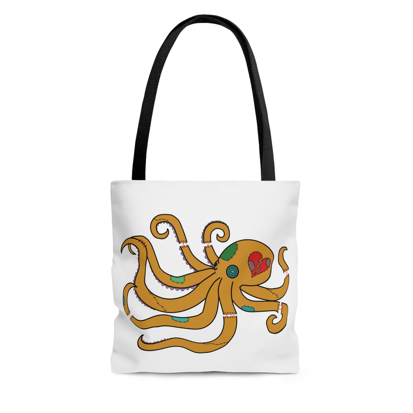 Stitched Octopus Tote Bag