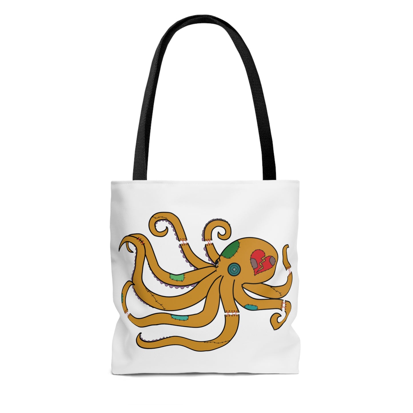 Stitched Octopus Tote Bag