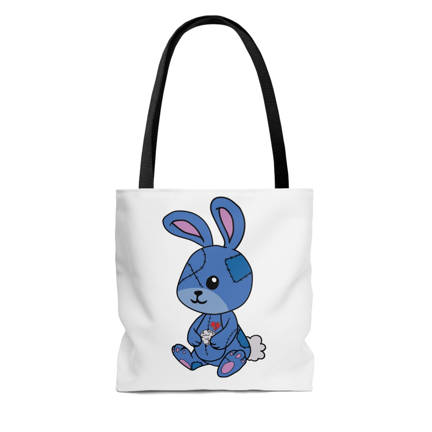 Stitched Bunny Tote Bag