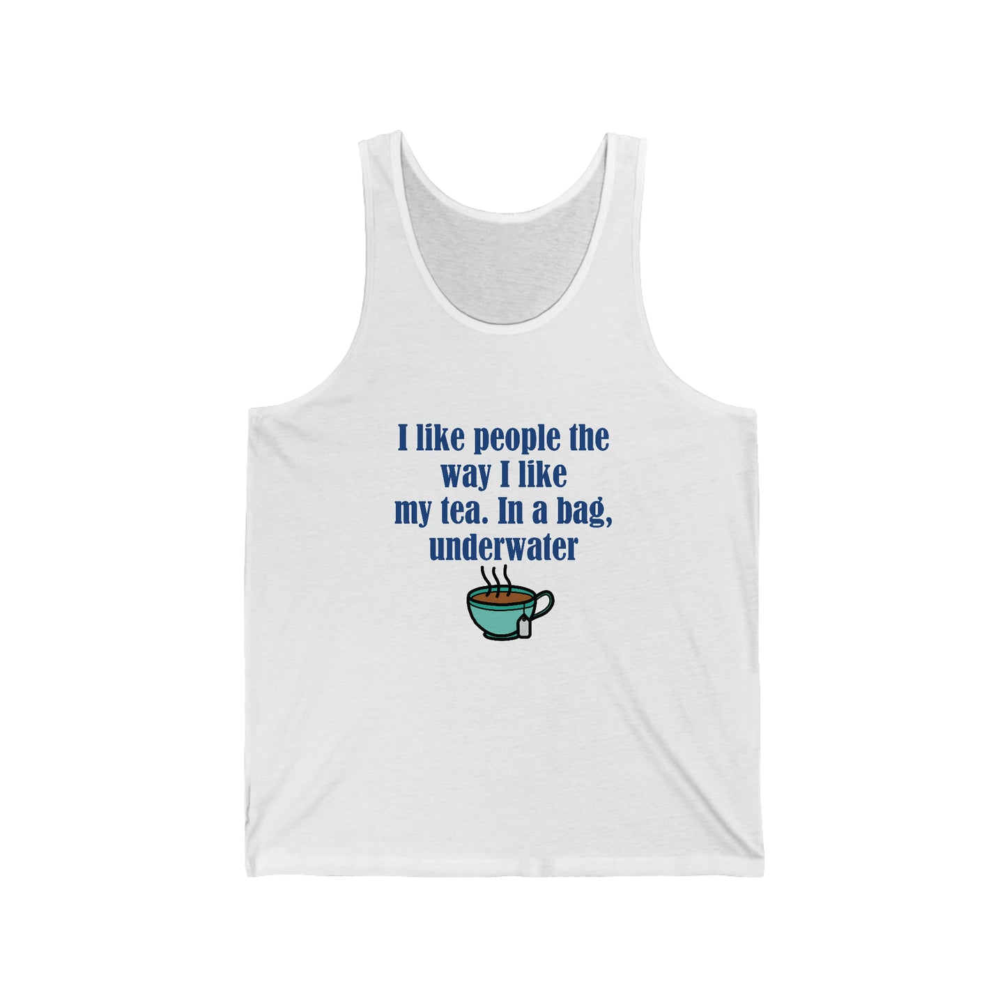 Tea Unisex Jersey Tank