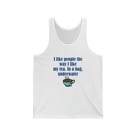 Tea Unisex Jersey Tank