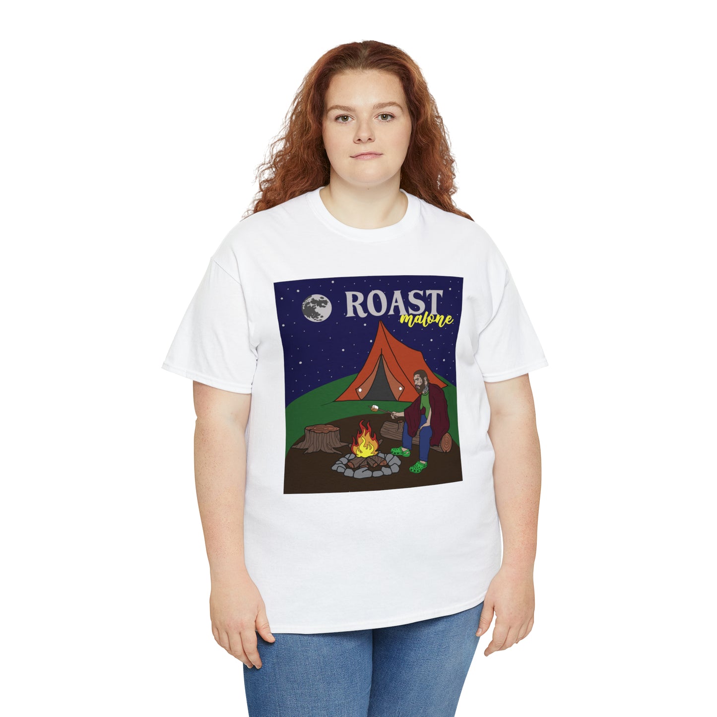 Roast Malone Unisex Heavy Cotton Tee