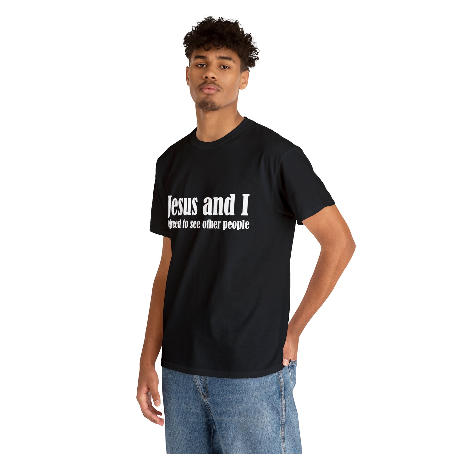 Jesus and I Unisex Heavy Cotton Tee