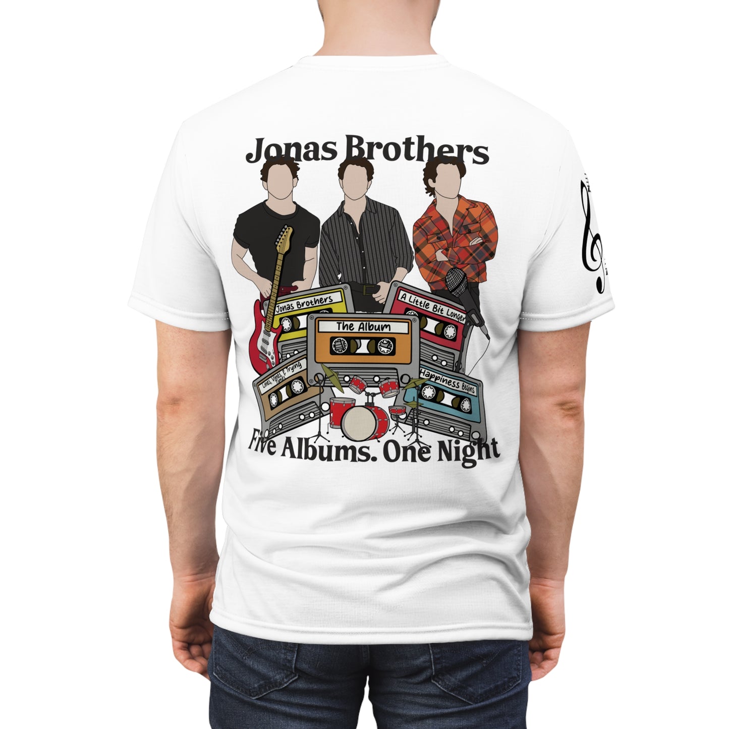 Jonas Brothers Tshirt (white)