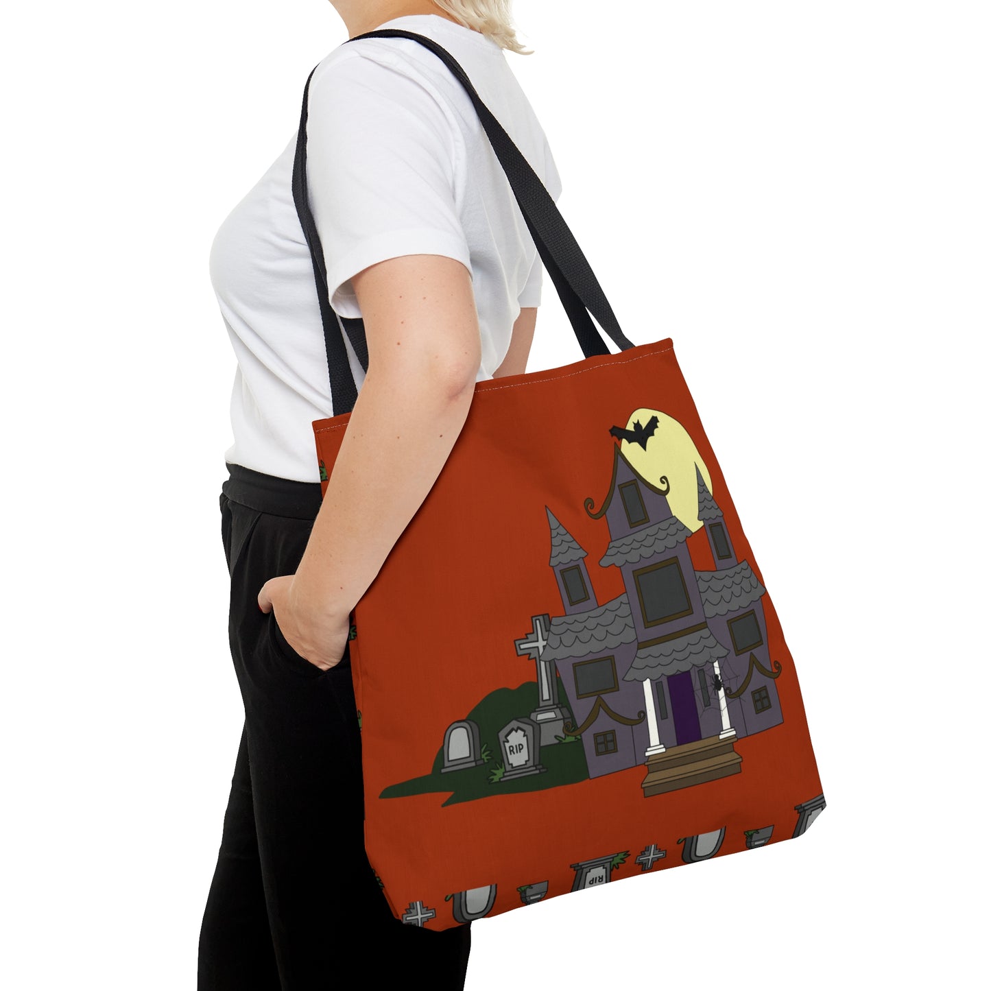 Haunted House Trick or Treat Bag