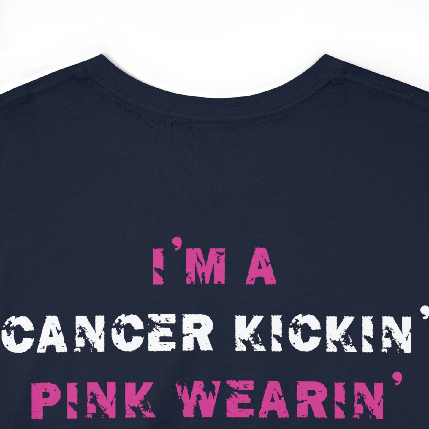 Breast Cancer Warrior Unisex Heavy Cotton Tee