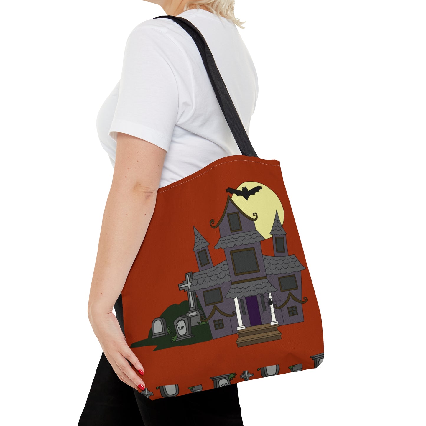 Haunted House Trick or Treat Bag