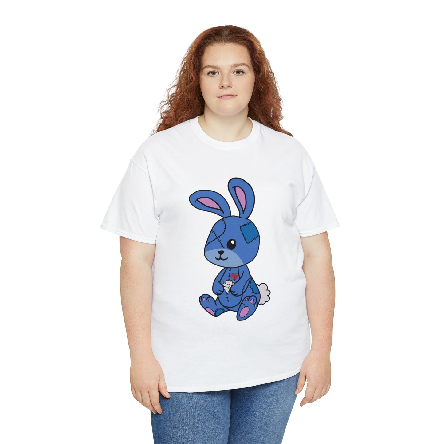 Stitched Up Bunny Unisex Heavy Cotton Tee