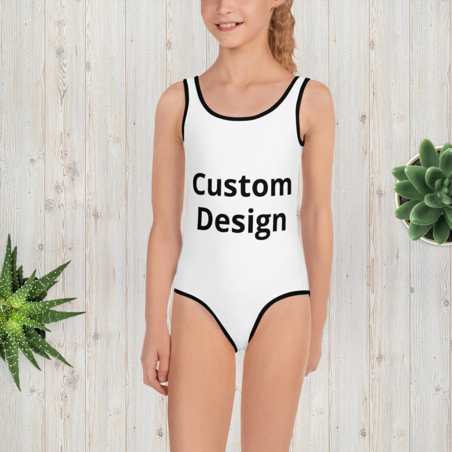 All-Over Print Kids Custom Swimsuit